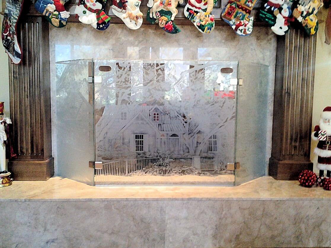 Custom Etched Mirrors - Austin Texas | Fashion Glass & Mirror